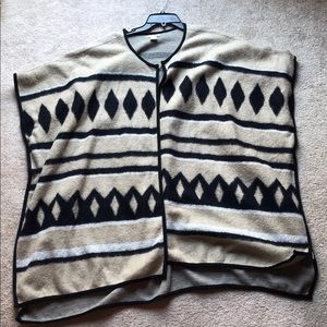 Lucky Brand Blanket Pancho